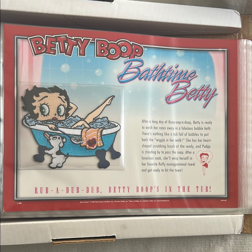 Betty Boop Patch Collection Box - Picture 3 of 11